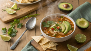 Chopt spicy chicken soup recipe with rice​